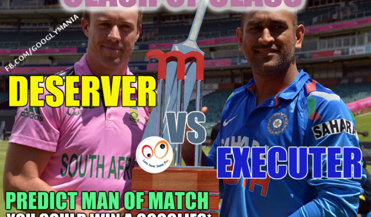 Predict Man of Match, India vs South Africa