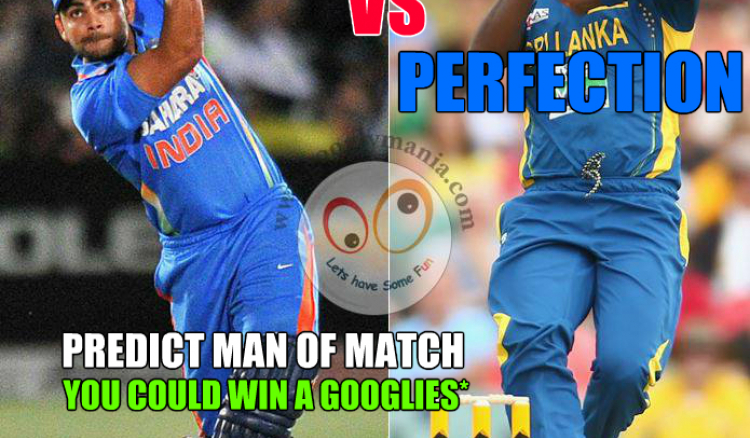 Predict Man of Match, India vs Sri Lanka