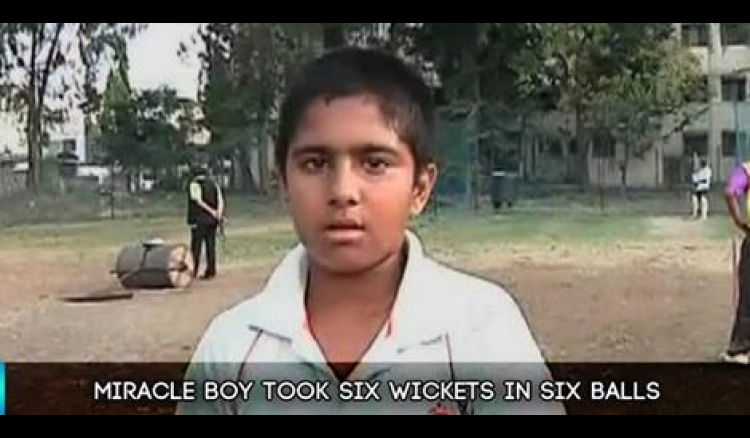 Nashik Cricketer takes 6 Wickets in a Over