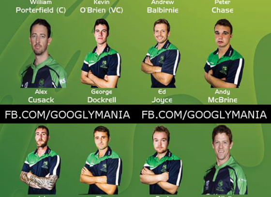 Cricket Ireland announces 15 Member squad for World Cup 2015