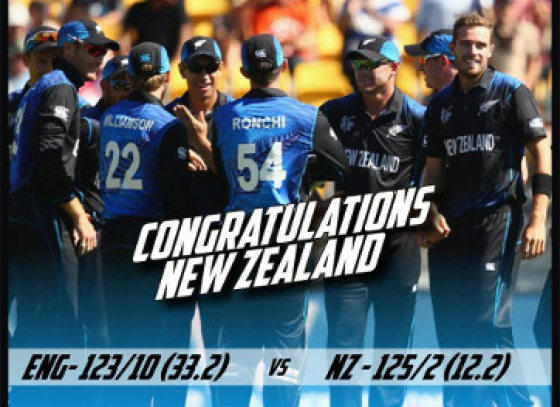 CWC15: Tim Southee,  Brendon McCullum thrased England