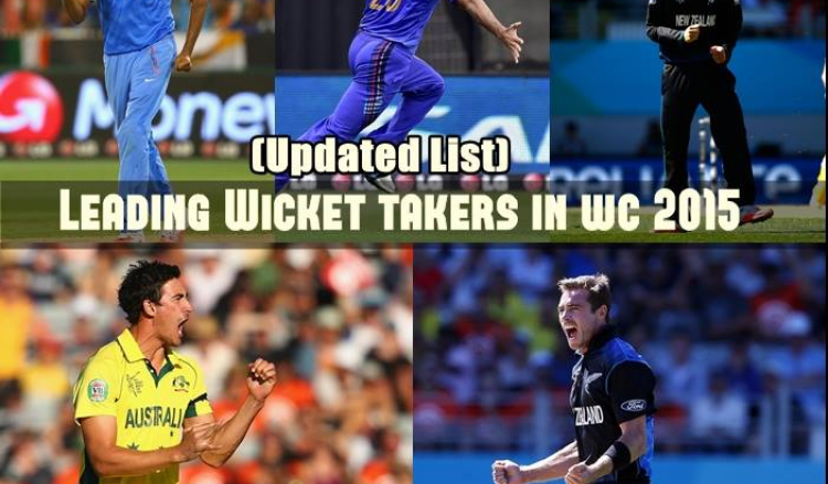 Top 10 Leading Wicket Taker in ICC World Cup 2015