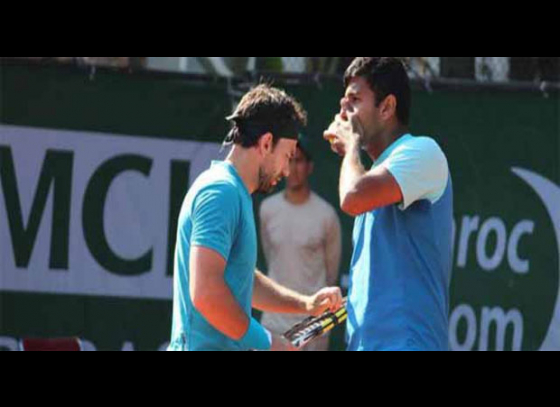 Bopanna-Mergea ousted from Bucharest quarters
