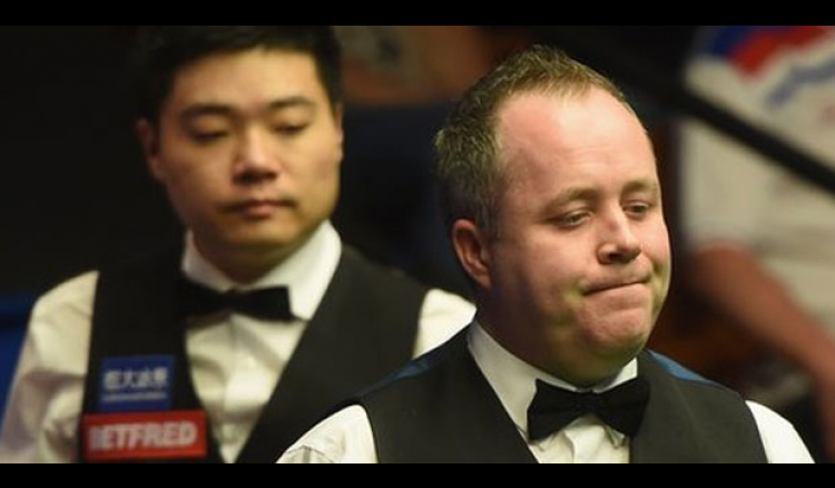 Ding beats Higgins at snooker Worlds