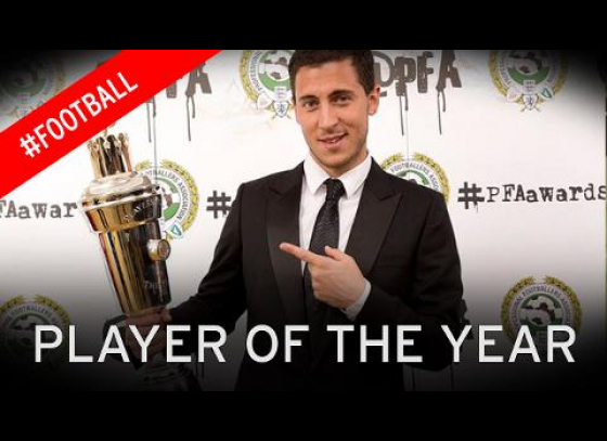Chelsea's Hazard named PFA Player of the Year