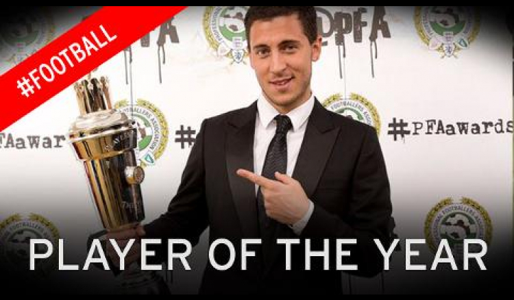 Chelsea's Hazard named PFA Player of the Year