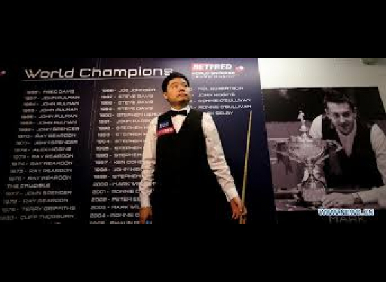 Ding crashes out of snooker Worlds