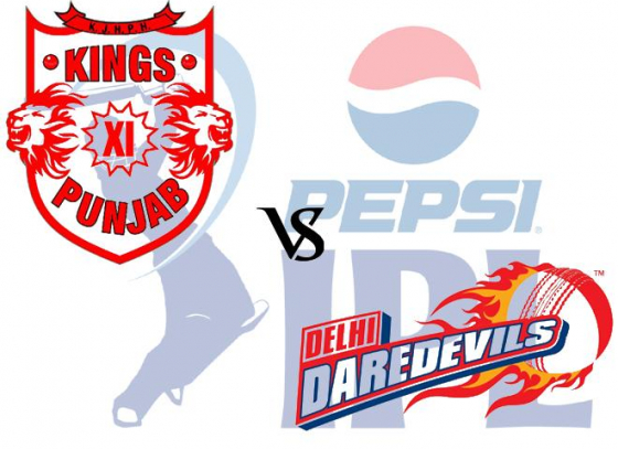 IPL: Kings XI Punjab vs Delhi Daredevils scoreboard