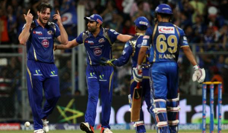 Late wickets hand Mumbai eight-run victory over Royals