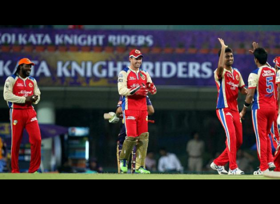 RCB opt to field against KKR