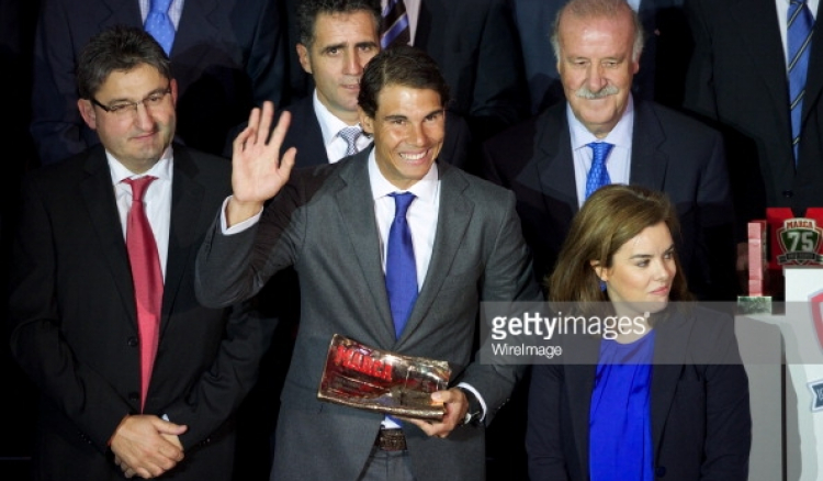 Nadal receives Spanish award