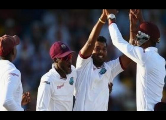 Windies rock England to leave Test in balance