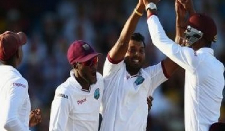 Windies rock England to leave Test in balance