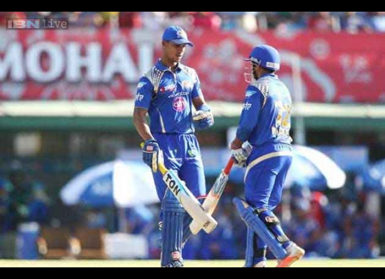 Simmons, Parthiv take MI to 172/3 against KXIP