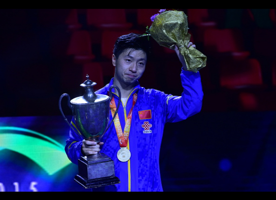 Ma Long wins men's singles title at TT worlds