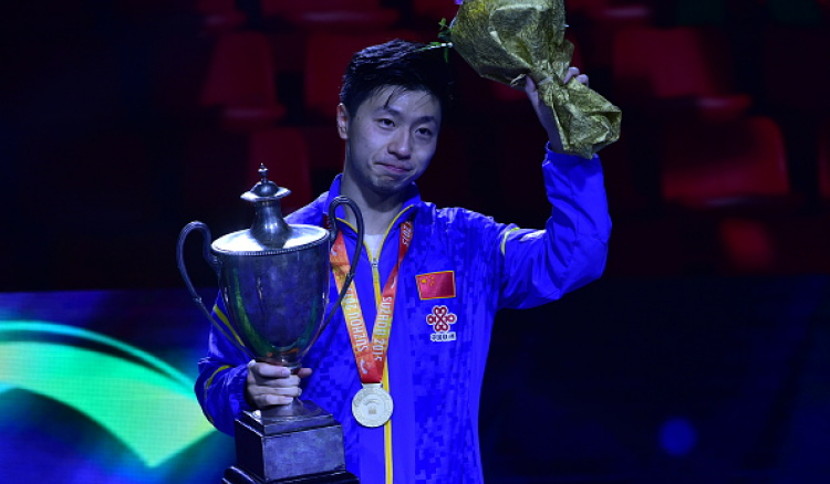 Ma Long wins men's singles title at TT worlds