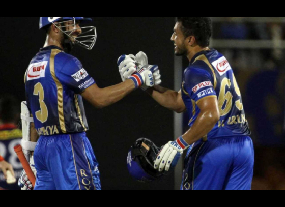 Rahane, Nair power Royals to 189/2 against Daredevils