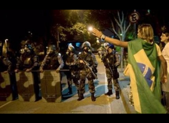 Violence mars Brazil domestic football