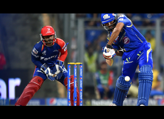 Mumbai Indians beat Delhi Daredevils by five wickets