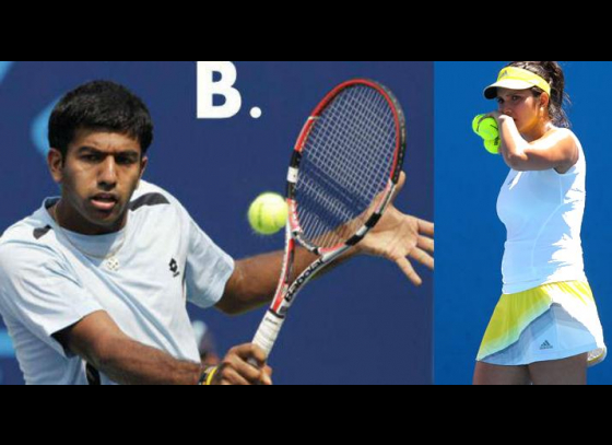 Rohan, Sania advance; Bhupathi out of Madrid Open