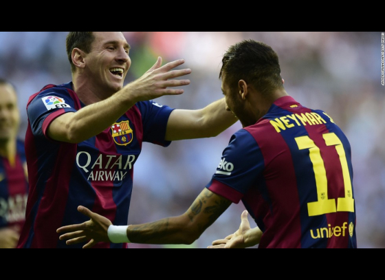 Magical Messi catapults Barcelona towards final