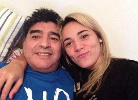 Maradona baptised in Jordan River