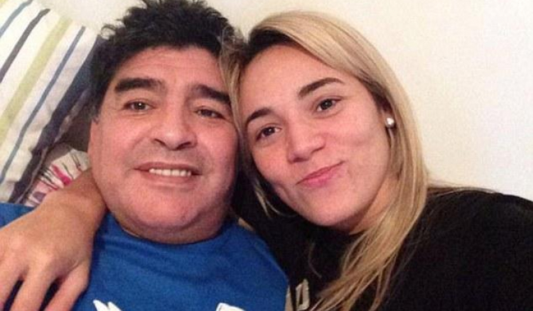 Maradona baptised in Jordan River
