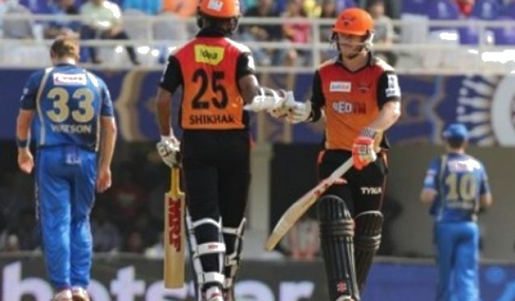 Sunrisers post 201/4 against Royals