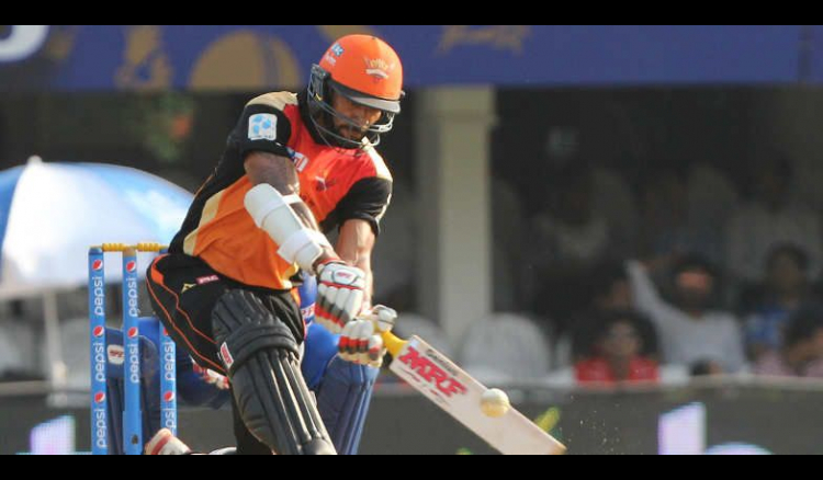 Morgan, Dhawan help Sunrisers beat Royals by seven runs