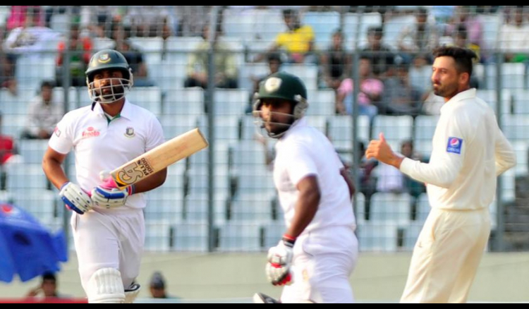 Bangladesh lose Kayes chasing 550 runs to win