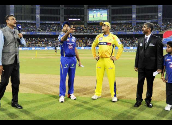 Chennai opt to bat against Mumbai in IPL