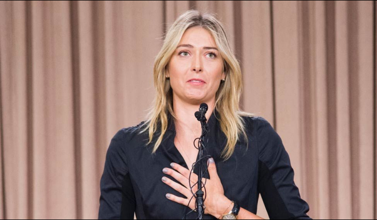 Sharapova slams media, goes defensive on Facebook