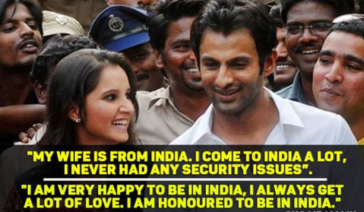 Never faced any security issue in India: Shoaib Malik