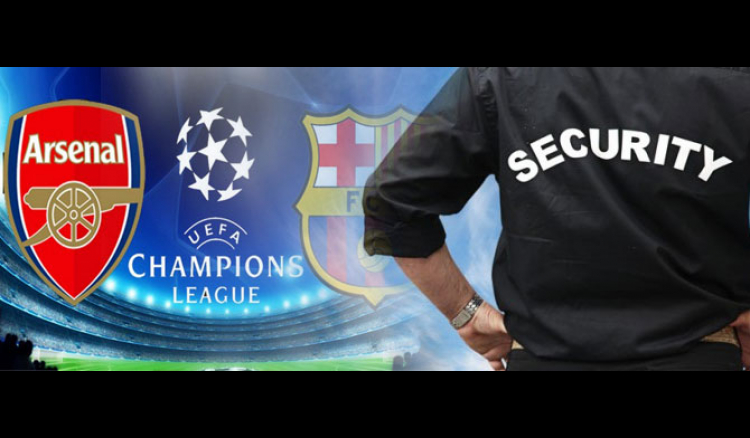Extraordinary security measures for Barcelona-Arsenal CL clash