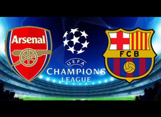 Barcelona begin preparations for Arsenal Champions League tie