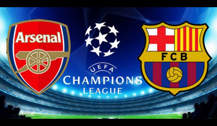 Barcelona begin preparations for Arsenal Champions League tie