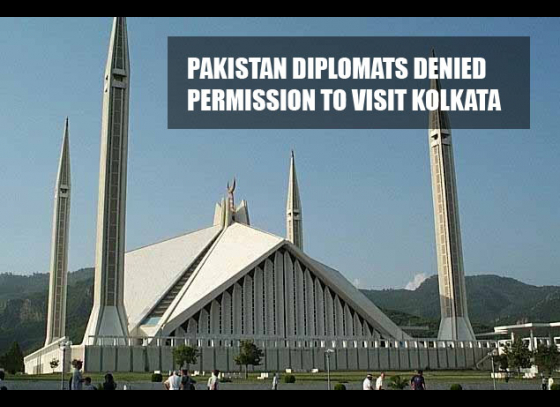 Pakistan diplomats denied permission to visit Kolkata