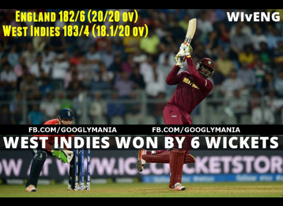 World T20: Gayle's unbeaten ton blows away England