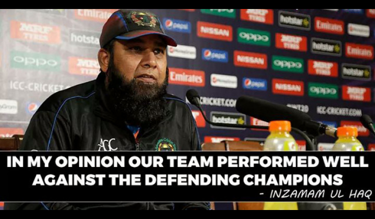 Happy with performance of Boys against Defending Chamions - Afghan coach Inzamam