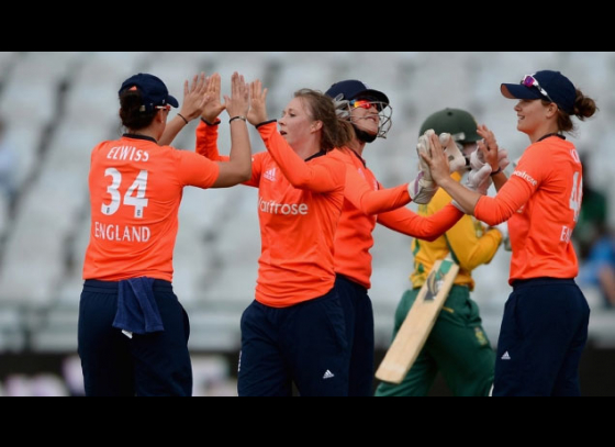 England women's team routs Bangladesh in World T20