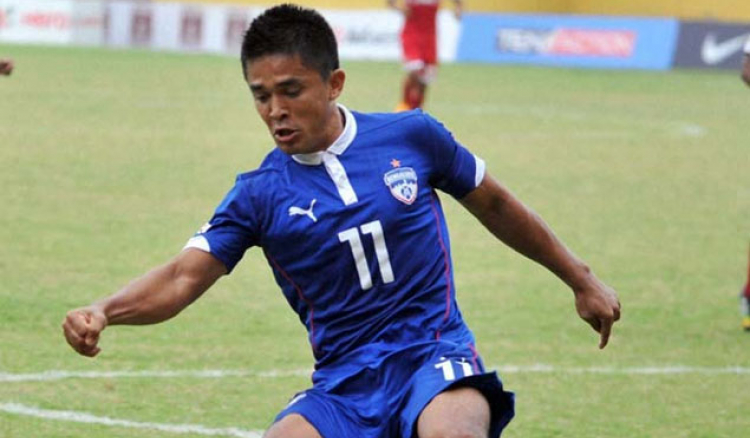 Chhetri helps Bengaluru beat Myanmar club 1-0 in AFC Cup