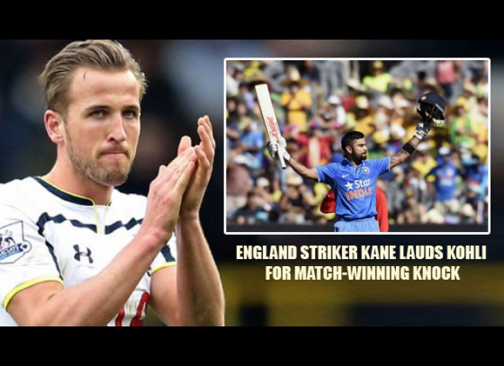 England striker Kane lauds Kohli for match-winning knock