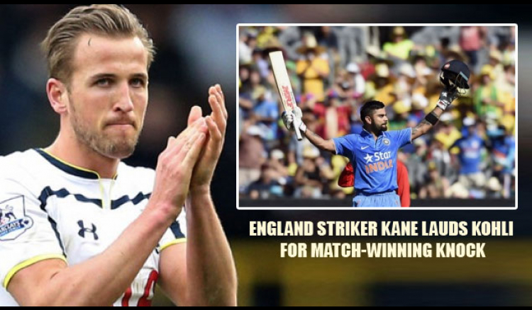 England striker Kane lauds Kohli for match-winning knock