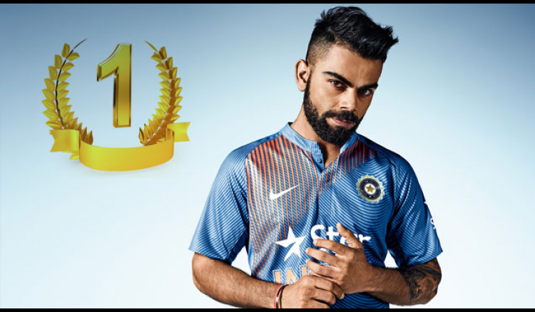 Kohli becomes No.1 T20 batsman, India retain top team billing