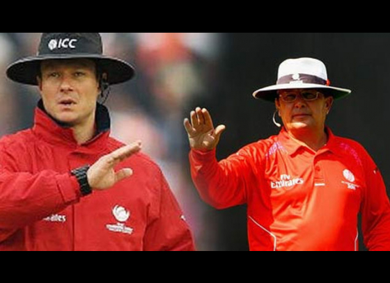 Umpires Kettleborough, Gould to officiate India-Windies semis tie