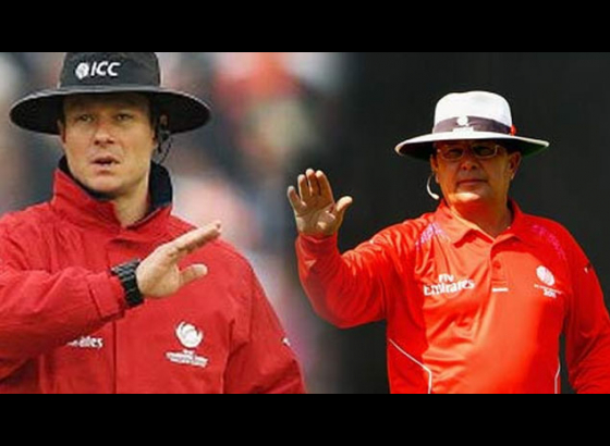 Umpires Kettleborough, Gould to officiate India-Windies semis tie