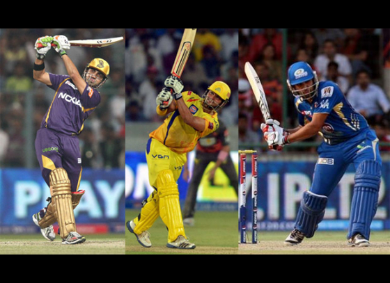 Top 10 batsmen with most half centuries in IPL