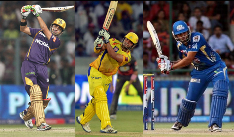 Top 10 batsmen with most half centuries in IPL